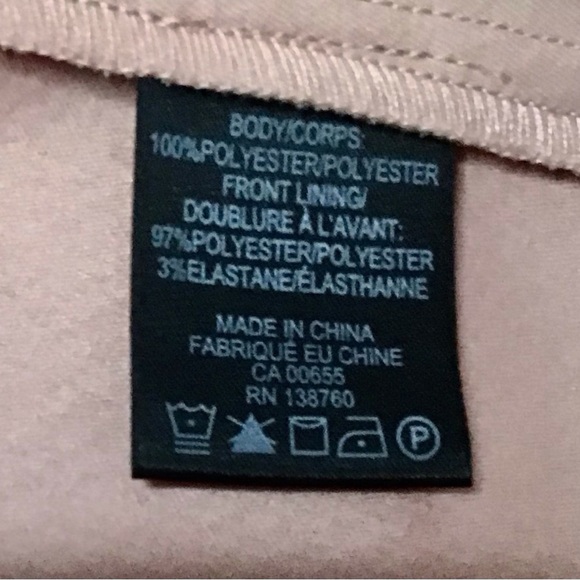 Chic Ruffled Dusty Rose Peach Sleeveless Dress for Simple Elegance US8 - Picture 9 of 10